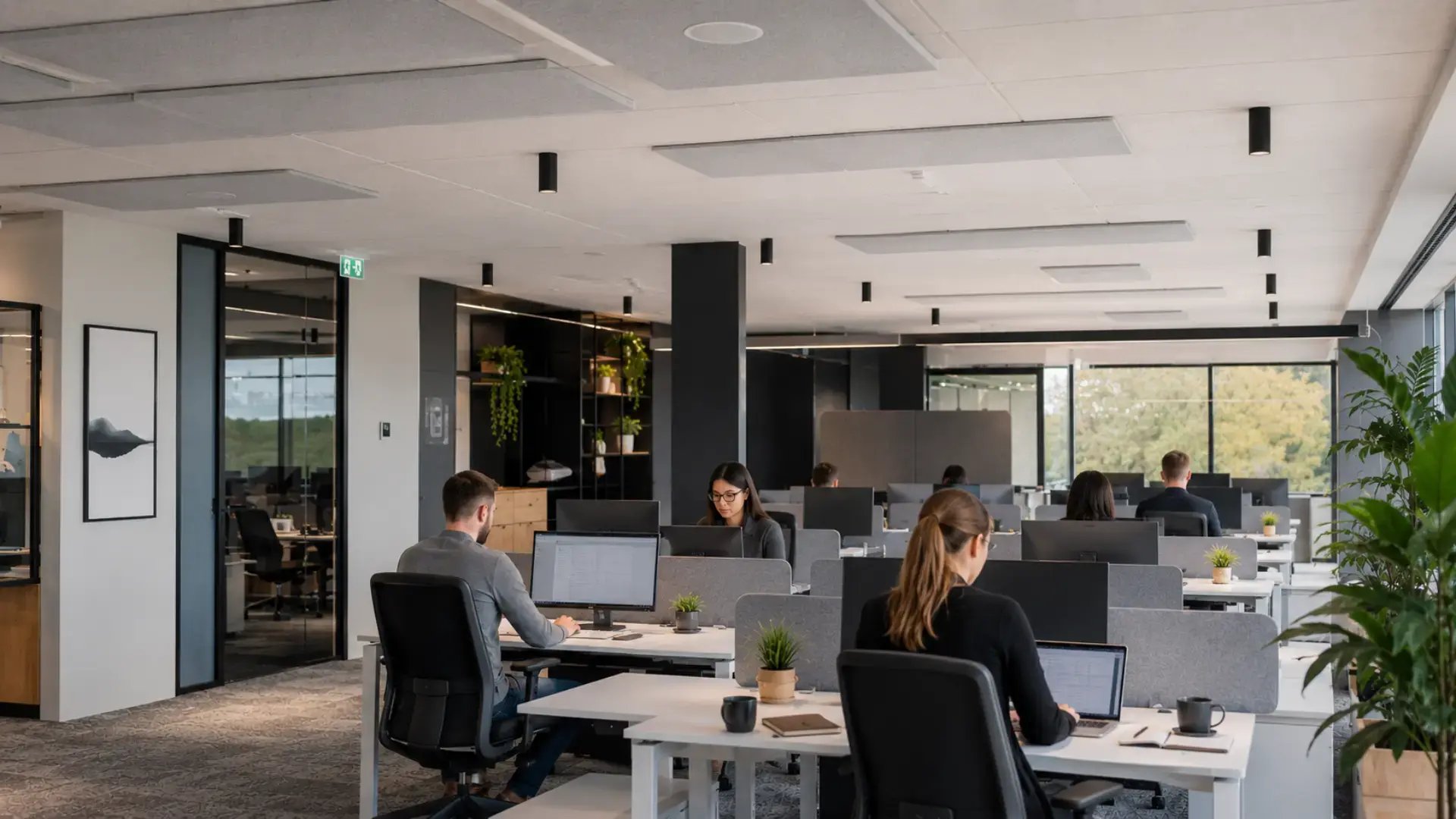 Open-plan office speech privacy-1
