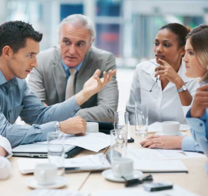 Business meeting and conference room sound masking